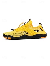 cheap Men-Men's Yellow Water Shoes – Perfect for Outdoor Water Sports, Beach Fun and Poolside Adventures