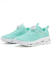 cheap Men-Men's Mint Green Quick-Dry Water Shoes Breathable Lightweight Aqua Sneakers Non-Slip Beach Footwear for Water Activities, Swimming, Coastal Travel, Surf Walking, River Trekking and Outdoor Sports