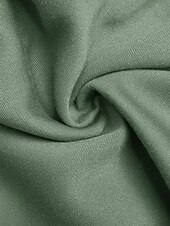 voordelige Witte jurk-Dames Mini-jurk A lijn jurk Zomerjurk Casual Dagelijks Normale pasvorm Effen Korte mouw V-hals Groen Zomer