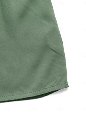 voordelige Witte jurk-Dames Mini-jurk A lijn jurk Zomerjurk Casual Dagelijks Normale pasvorm Effen Korte mouw V-hals Groen Zomer