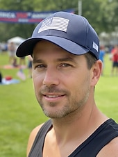 זול אביזרים-כובע בייסבול פוליאסטר רקום לגברים, כובע מתכוונן בצבעים שונים לכבוד יום השנה ה-250 לארה"ב, יום העצמאות, לבוש יומיומי וספורט חיצוני