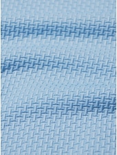  Per uomo Testurizzato Polo a Maglia Waffle Casuale Affari Classico Manica Corta Moda Moderno Tinta unica Asciugatura Rapida Bottoni Estate Primavera Vestibilità regolare Blu Nero Bianco Blu marino