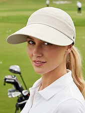 halpa Naisten hatut-Naisten polyesteristä valmistettu avoin aurinkolippalakki, monivärinen pakattava leveälierinen lippalakki korvaremmillä, vapaa-ajan käyttöön, matkoille, lomalle, rannalle ja ulkoiluun