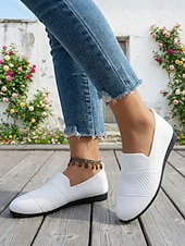 halpa Naisten matalakantaiset kengät-naisten vaaleansiniset hengittävät neulotut slip-on-kengät, kevyet vapaa-ajan kengät työhön, matkoille, shoppailuun &amp;arjen mukavuus