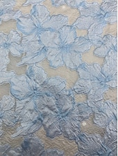 ieftine Lungimea ceaiului-Linia -A Lungimea ceaiului Rochie de dantela Rochie de Cocktail Rochie Mama Miresei Manșon Jumate Guler Cămașă Elegant Epocă Oficial Organza Jaquard cu Broderie Aplică Flori