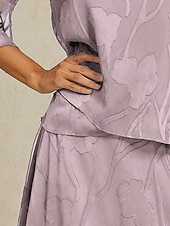 preiswerte Schicke Blusen-Damen Spitzenbluse Bluse Elegante Oberteile Chiffon Tops Asymmetrischer Saum Einfarbig Blumen Grafik Elegant Stilvoll Basic Halbarm Flattrige Ärmel U-Boot-Ausschnitt Normale Oberteile Täglich Arbeit