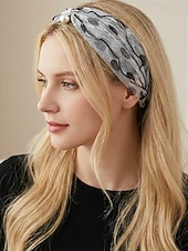 economico Accessori per le vacanze-sciarpa in chiffon di poliestere in stile bohémien da donna, stampe floreali multicolori, fascia versatile, perfetta per l'abbigliamento casual quotidiano e le vacanze al mare