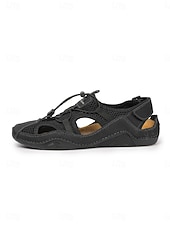 abordables Sandalias Deportivas-Zapatos de senderismo al aire libre de color caqui para mujer, sandalias de trekking ligeras y transpirables con malla de secado rápido para caminar por senderos y trekking fluvial. &amp;aventuras de