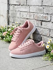 preiswerte Damen-Sneaker-Grüne Damen-Sneaker – minimalistische Schnürschuhe für Damen, ideal für Reisen, Alltag und Shopping