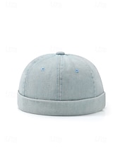 preiswerte Herrenhüte-Vintage-Jeanskappe für Herren im Used-Look, mehrfarbig, verstellbare Passform, Retro-Stil, perfekt für Outdoor-Reisen, Freizeitkleidung, Sommer und andere Freizeitaktivitäten
