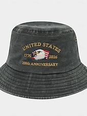  Cappello unisex 250° anniversario/indipendenza, berretto da baseball, portatile, traspirante, quotidiano, per esterni, strada, ricamo, bandiera