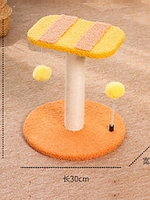 お買い得  キャットツリー-蜂の形をした猫用クライミングフレーム、爪とぎポスト、おもちゃ、装飾的な子猫用爪とぎ、丈夫なペット用爪とぎポスト