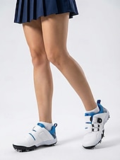 economico Scarpe da Golf per Donne-Scarpe da golf professionali da donna – suola antiscivolo con tacchetti &amp;Chiusura regolabile, stile sportivo performante per golf, allenamento all'aperto e attività atletiche