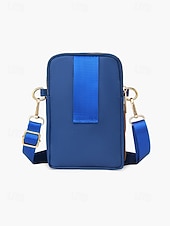 levne Tašky přes rameno-Dámská nepromokavá nylonová crossbody taška na telefon s více kapsami, nastavitelným popruhem, malá kabelka přes rameno pro běžné každodenní nošení, cestování, chůzi, běh a sport