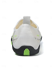 economico Uomini-Scarpe da acqua da uomo bianche ad asciugatura rapida, leggere, traspiranti, antiscivolo, ideali per attività acquatiche, nuoto, passeggiate sulla spiaggia, trekking fluviale, kayak e avventure all'aria aperta.