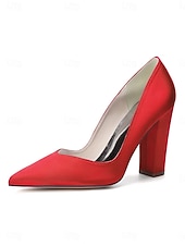 Χαμηλού Κόστους Μητέρα της Νύφης/του Γαμπρού-Γυναικεία μπλε σκούρο γόβες με ψηλό τακούνι, κομψά παπούτσια για τη μητέρα της νύφης για γάμο στην πόλη, άνετα παπούτσια με μυτερή μύτη και μεσαίο τακούνι για επίσημες εκδηλώσεις &amp;βραδινά ρούχα