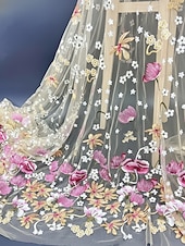 رخيصةأون طول الكاحل-A-الخط فساتين طول الكعب فستان كوكتيل فستان زفاف ضيف فستان أم العروس كم قصير رقبة عالية مدورة أنيق كاجوال رسمي ضيف حفل زفاف كنتاكي ديربي شيفون تول مع طباعة الأزهار تطريز زينة