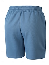 economico Pantaloncini casual-Per uomo Pantaloncini Waffle Shorts Pantaloncini casual Tasca Elastico in vita Semplice Trama Comodità Traspirante Sopra il ginocchio Casuale All'aperto Spiaggia Vacanza Moda Nero Bianco