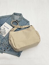 economico Borse a Tracolla-borsa singola da donna in nylon hobo crossbady – grande capacità, tracolla regolabile, leggera, versatile per l'uso quotidiano casual e per i viaggi all'aperto – disponibile in più colori