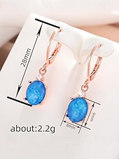 olcso Nyaralási kiegészítők-Női bohém stílusú ötvözet fülbevalók, többszínű, ideálisak mindennapi viseletre, nyaraláshoz és utazáshoz