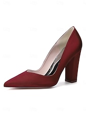 Χαμηλού Κόστους Μητέρα της Νύφης/του Γαμπρού-Γυναικεία μπλε σκούρο γόβες με ψηλό τακούνι, κομψά παπούτσια για τη μητέρα της νύφης για γάμο στην πόλη, άνετα παπούτσια με μυτερή μύτη και μεσαίο τακούνι για επίσημες εκδηλώσεις &amp;βραδινά ρούχα