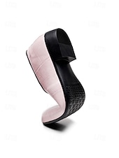tanie Loafery-Męskie jasnoróżowe mokasyny z wytłoczonym wzorem krokodyla, minimalistyczny, wsuwany design, wyrafinowany, elegancki styl, idealne na wesela i formalne wyjścia