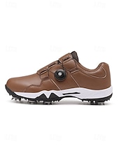 cheap Men's Golf Shoes-Men's Premium White Golf Shoes with High-Performance Outsole – Stylish and Comfortable for Professional Golf Players