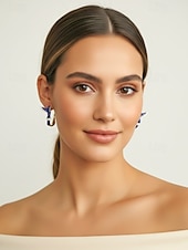 halpa Naisten korvakoru-naisten kolibri-korvakorut, metalliseosmateriaali, boho-tyyli, värikäs emalikuvio, kevyet ja ainutlaatuiset, täydelliset lomalle, matkoille ja rentoon arkikäyttöön