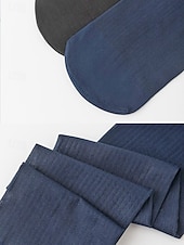 Недорогие Свадьба ACC-Мужские дышащие полосатые носки из полиэстера, различные цвета, элегантный аксессуар для торжественных случаев, свадеб, вечеринок и повседневной деловой одежды.