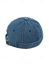 preiswerte Herrenhüte-Vintage-Jeanskappe für Herren im Used-Look, mehrfarbig, verstellbare Passform, Retro-Stil, perfekt für Outdoor-Reisen, Freizeitkleidung, Sommer und andere Freizeitaktivitäten