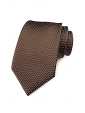 Недорогие Свадьба ACC-Мужской галстук из полиэстера – разнообразные цвета, элегантный плетеный дизайн, идеально подходит для свадеб, вечеринок и деловых поездок.