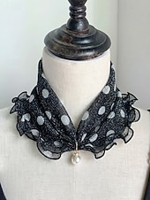 economico Accessori per le vacanze-sciarpa in chiffon di poliestere in stile bohémien da donna, stampe floreali multicolori, fascia versatile, perfetta per l'abbigliamento casual quotidiano e le vacanze al mare