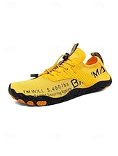 cheap Men-Men's Yellow Water Shoes – Perfect for Outdoor Water Sports, Beach Fun and Poolside Adventures