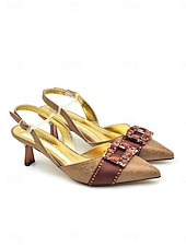 tanie Matka panny młodej/pana młodego-fioletowy satynowy zestaw damski z obcasem i pasującą torebką - elegancki zestaw z paskiem na pięcie, idealny dla matek wybierających się na miejskie wesela