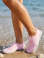 abordables Femmes-Chaussures aquatiques bleues imperméables pour femmes, à séchage rapide, respirantes, légères et antidérapantes, idéales pour la randonnée, la plage, le surf et les excursions en rivière. &amp;aventures