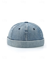 preiswerte Herrenhüte-Vintage-Jeanskappe für Herren im Used-Look, mehrfarbig, verstellbare Passform, Retro-Stil, perfekt für Outdoor-Reisen, Freizeitkleidung, Sommer und andere Freizeitaktivitäten