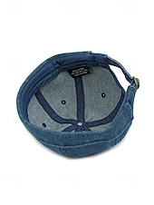 preiswerte Herrenhüte-Vintage-Jeanskappe für Herren im Used-Look, mehrfarbig, verstellbare Passform, Retro-Stil, perfekt für Outdoor-Reisen, Freizeitkleidung, Sommer und andere Freizeitaktivitäten