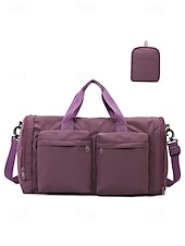 cheap Vacation &amp; Travel Bags-Women's Waterproof Polyester Duffel Bag, Multi-Color, Large Capacity with Multiple Compartments, Foldable and Compact, Ideal for Daily Use, Vacation and Travel