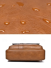 Χαμηλού Κόστους Ανδρικές τσάντες-ανδρική τσάντα ώμου από τεχνητό δέρμα σε πολλά χρώματα, μεγάλης χωρητικότητας, με πολλές τσέπες και χιαστί τσαντάκι για καθημερινή χρήση, εργασία, μετακινήσεις και ταξίδια