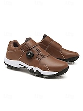 cheap Men's Golf Shoes-Men's Premium White Golf Shoes with High-Performance Outsole – Stylish and Comfortable for Professional Golf Players