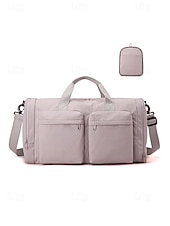 cheap Vacation &amp; Travel Bags-Women's Waterproof Polyester Duffel Bag, Multi-Color, Large Capacity with Multiple Compartments, Foldable and Compact, Ideal for Daily Use, Vacation and Travel