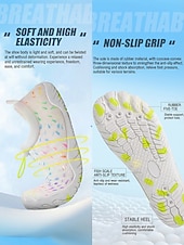 preiswerte Frauen-Damen-Badeschuhe zum Hineinschlüpfen – leichte, schnelltrocknende Barfuß-Aquaschuhe, atmungsaktive, rutschfeste Badeschuhe für Strand, Pool, Surfen, Reisen und Garten &amp;Outdoor-Aktivitäten