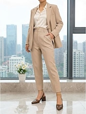 economico décolleté con cinturino-décolleté da donna con cinturino posteriore in coccodrillo goffrato marrone - eleganti tacchi a blocco con punta affilata e cinturino regolabile per lavoro d'ufficio, business casual &amp;abbigliamento
