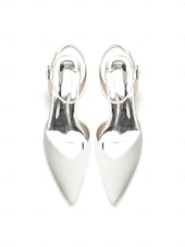 お買い得  花嫁-Women's Simple White Chunky Heel Sandals - Elegant Bridal Shoes for Garden Weddings