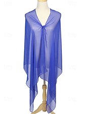 preiswerte Urlaubszubehör-Chiffonschal für Damen, leichtes Polyester, Boho-Stil, mehrfarbig, weich und atmungsaktiv, perfekt für Urlaub, Reisen, Alltag und Freizeitoutfits