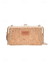 billige Crossbody-vesker-Dameveske med bohemsk mønster og trestruktur i kunstskinn, crossbody-veske med stor kapasitet og flere rom med justerbar stropp for hverdagsbruk, reise og ferie
