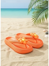 economico Infradito scivolosi-sandali infradito da donna con fiori colorati – graziose ciabatte estive da spiaggia con suola morbida e ammortizzata per abbigliamento casual, piscina e vacanze