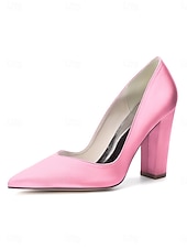 Χαμηλού Κόστους Μητέρα της Νύφης/του Γαμπρού-Γυναικεία μπλε σκούρο γόβες με ψηλό τακούνι, κομψά παπούτσια για τη μητέρα της νύφης για γάμο στην πόλη, άνετα παπούτσια με μυτερή μύτη και μεσαίο τακούνι για επίσημες εκδηλώσεις &amp;βραδινά ρούχα