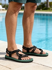 Χαμηλού Κόστους Ανδρες-Ανδρικά casual sneakers από συνθετικό δέρμα – ελαφριά, κομψά και άνετα για υπαίθριες περιπέτειες, διακοπές σε θέρετρα και χαλάρωση δίπλα στην πισίνα