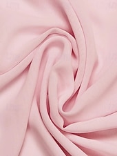 economico Abiti da Sera a Linea A-Linea ad A Lunghezza al pavimento Abito da Sera Da principessa Elegante Madre della sposa Senza Maniche Monospalla Matrimonio Formale Chiffon con Fiore ricamato Pieghe Arricciato